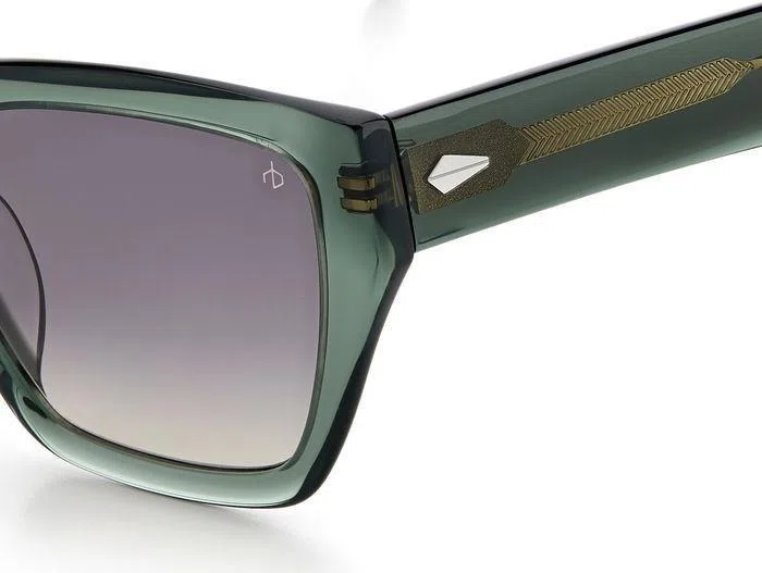 Rag & Bone 1046 Sunglasses - Green - view 4